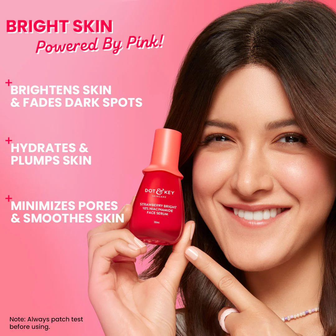 Strawberry Bright 10% Niacinamide Face Serum - Image 5