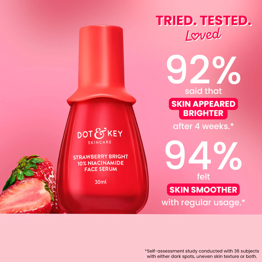 Strawberry Bright 10% Niacinamide Face Serum - Image 6