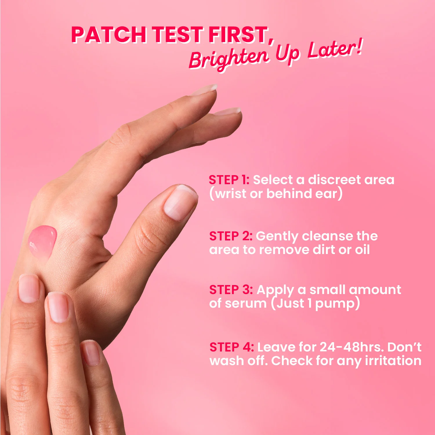 Strawberry Bright 10% Niacinamide Face Serum - Image 8