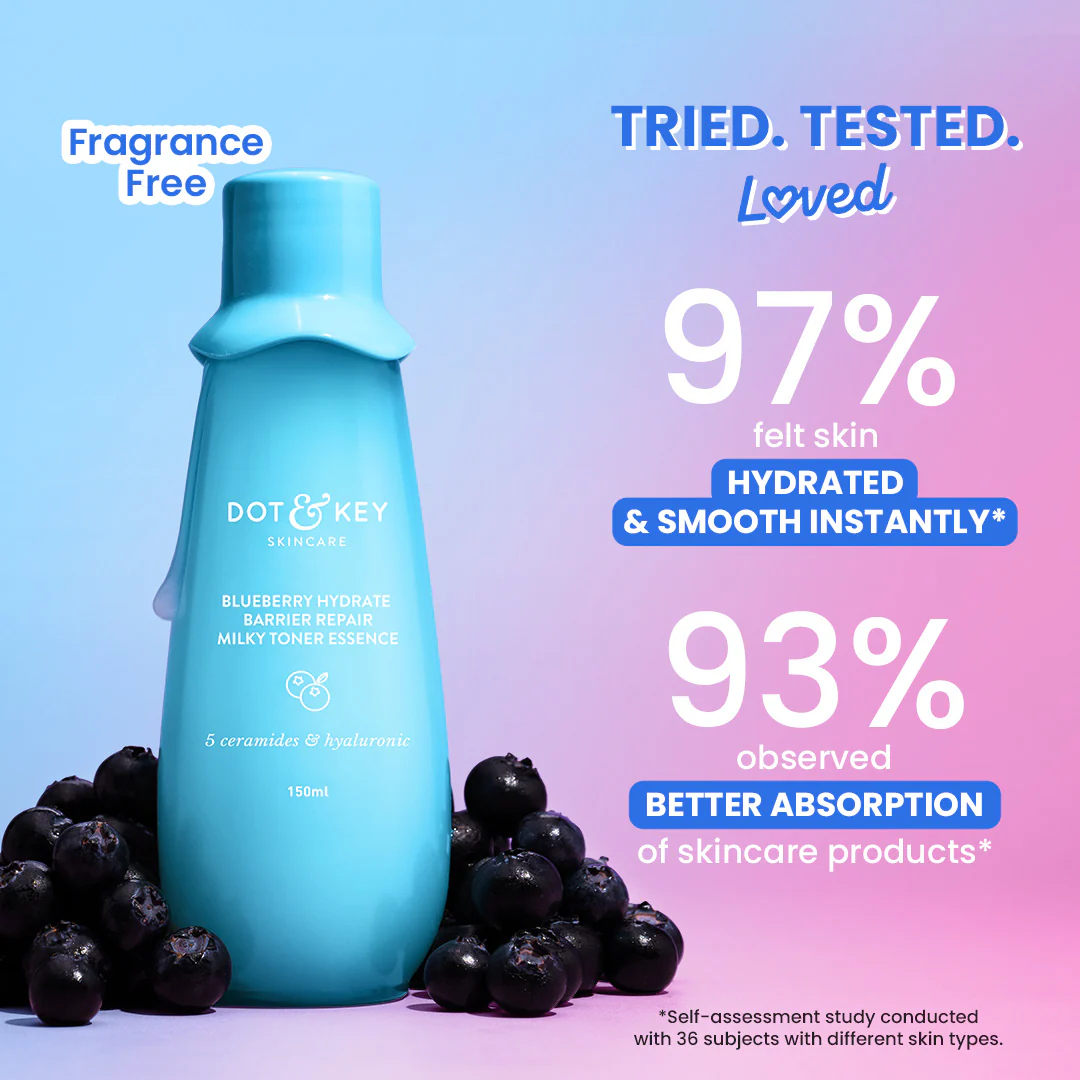 Blueberry Hydrate Barrier Repair Milk Face Toner - Image 5