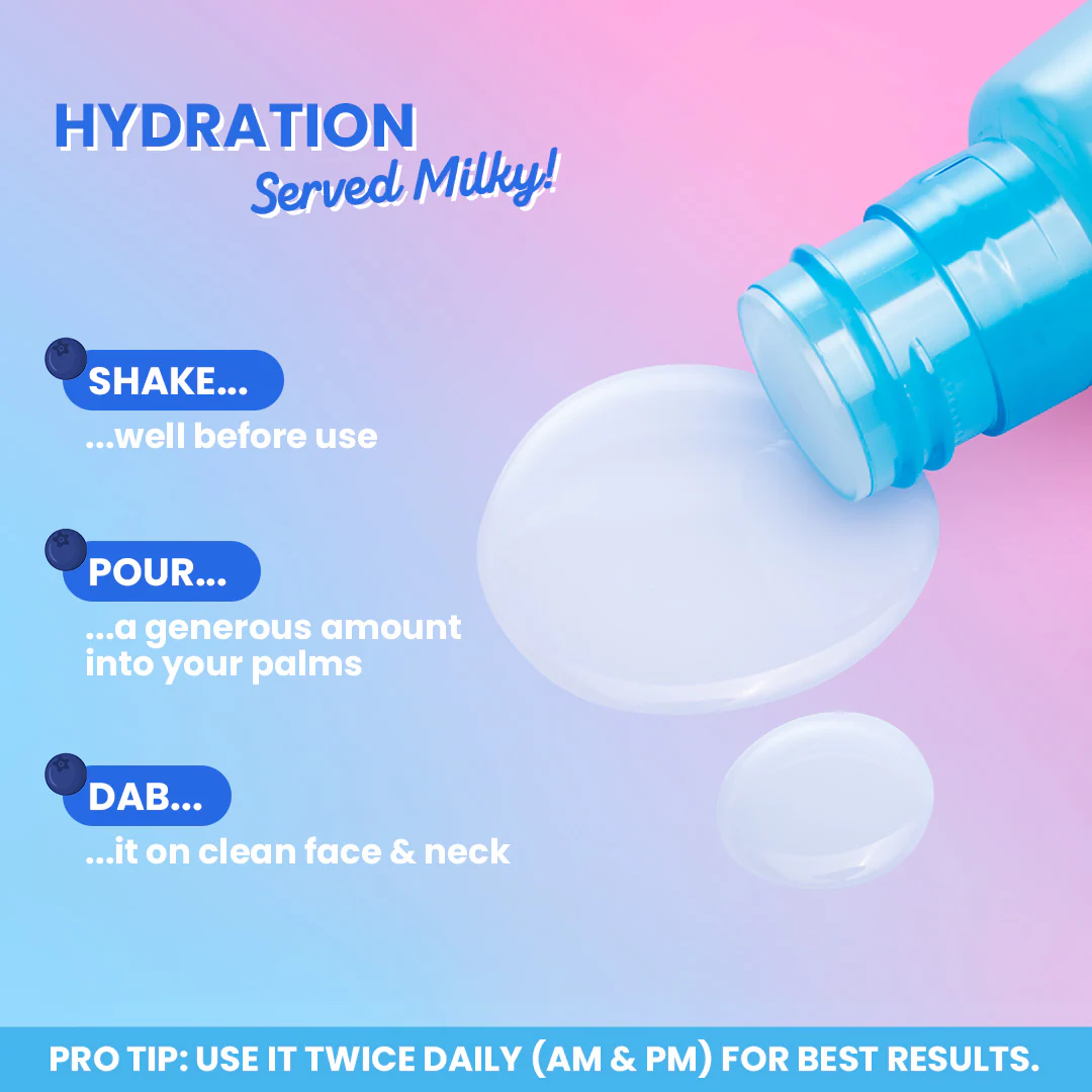 Blueberry Hydrate Barrier Repair Milk Face Toner - Image 6