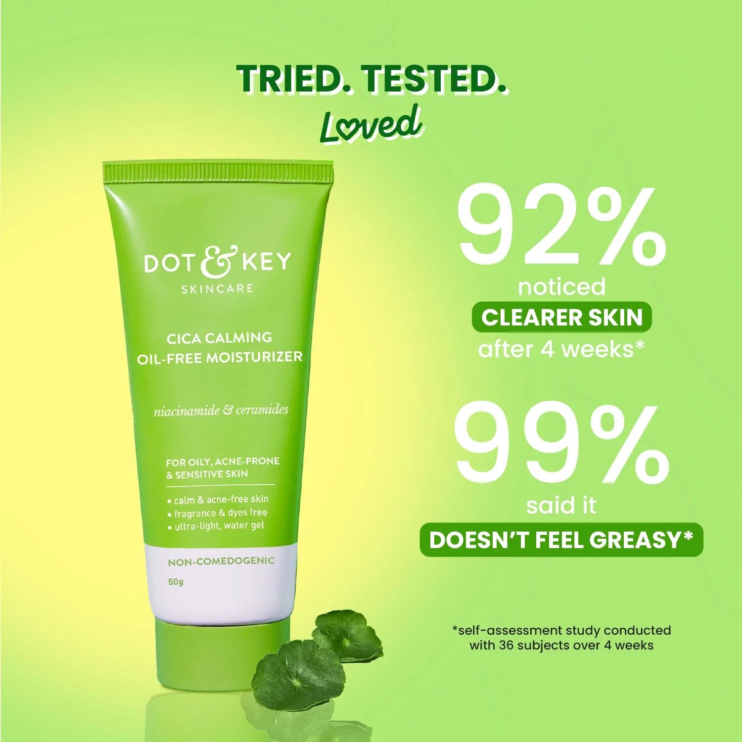 CICA + 5% Niacinamide Oil - Free Moisturizer for Dark Spots & Acne - Image 5