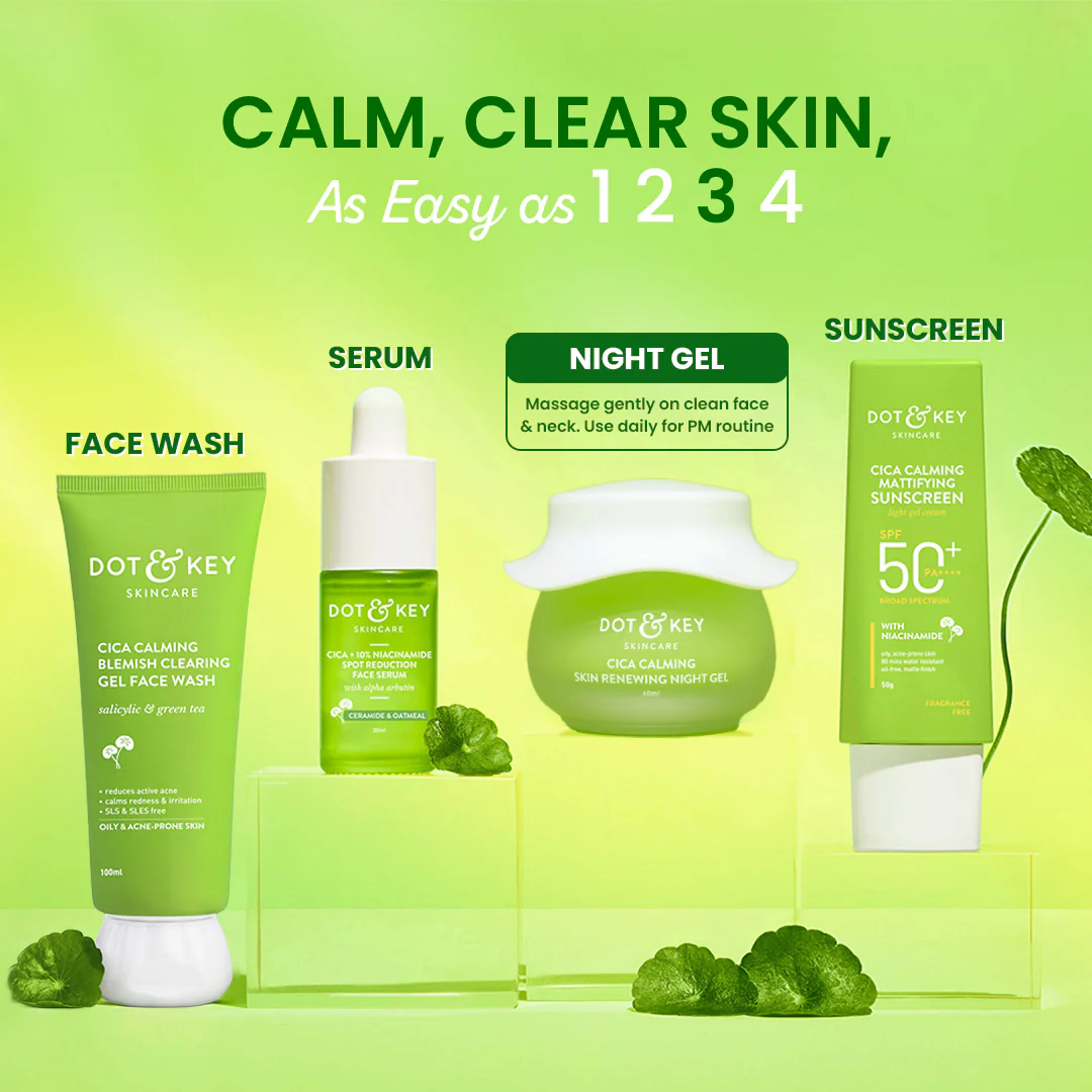 Cica Calming Night Gel (Niacinamide + Green Tea) - Image 6