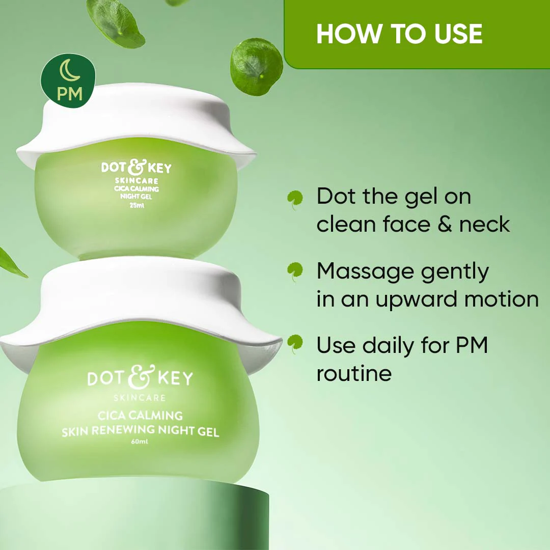 Cica & Niacinamide Night Gel, Pack of 2 - Image 6