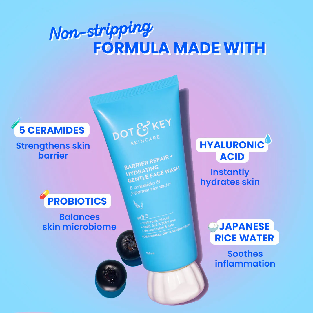 Barrier Repair Gentle Hydrating Face Wash - Image 3