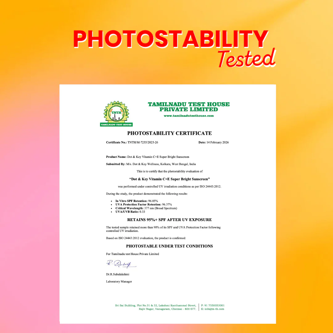 Vitamin C + E Sunscreen, IN-VIVO Tested SPF 50+ PA++++ - Image 4