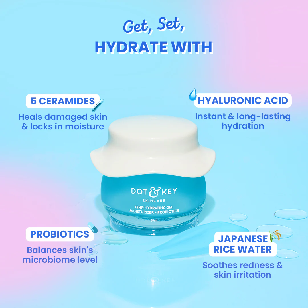 72HR Hydrating Gel Moisturizer + Probiotics - Image 3
