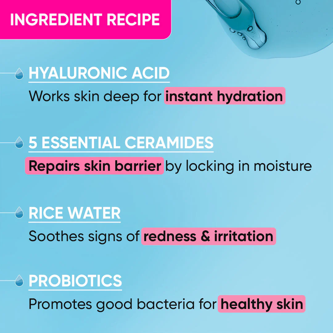Hyaluronic & Ceramides Hydrating Face Serum - Image 5