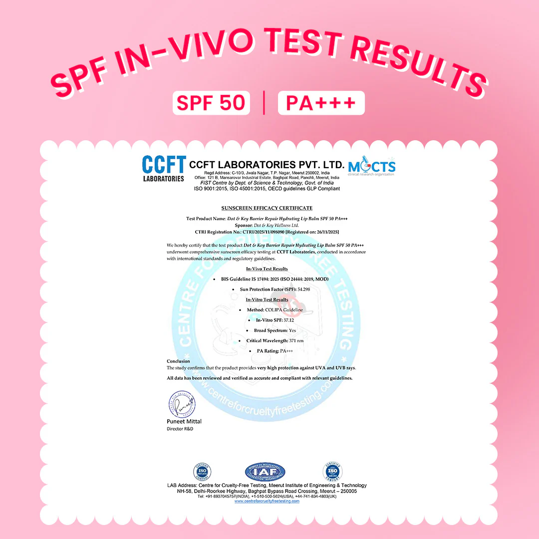 Barrier Repair Hydrating Lip Balm In-Vivo Tested SPF 50+ PA+++ - Image 12