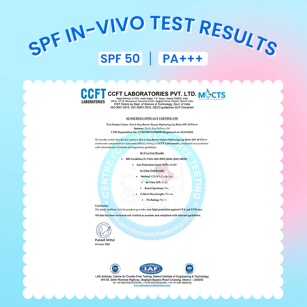 Barrier Repair Hydrating Lip Balm In-Vivo Tested SPF 50+ PA+++ - Image 26