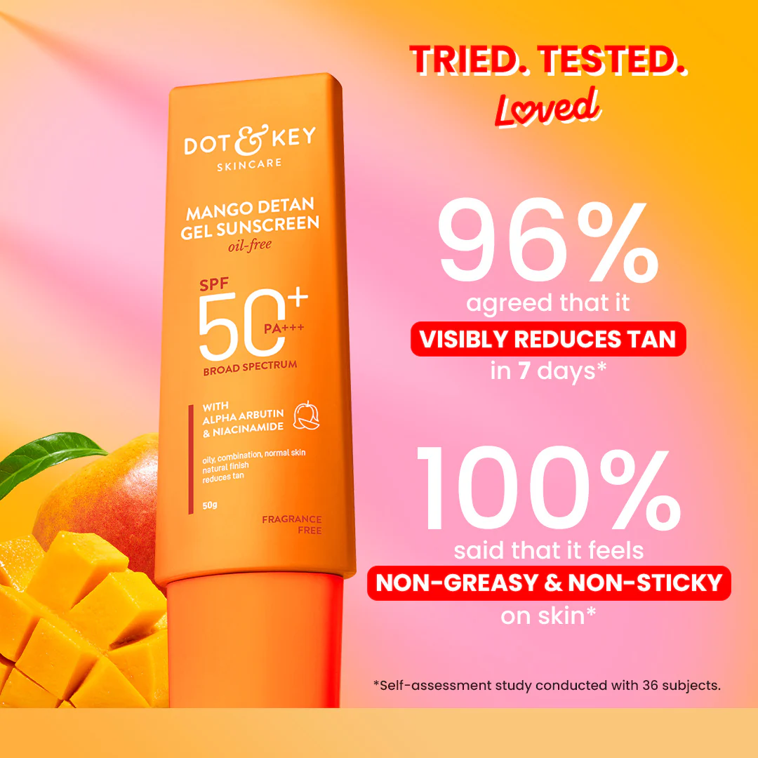Mango Detan Sunscreen, In-Vivo Tested SPF 50+ PA++++ - Image 3