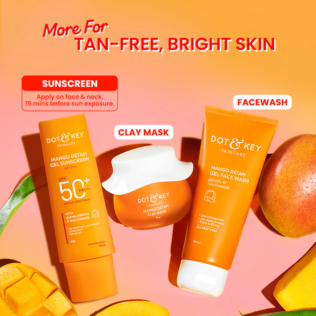 Mango Detan Sunscreen, In-Vivo Tested SPF 50+ PA++++ - Image 5