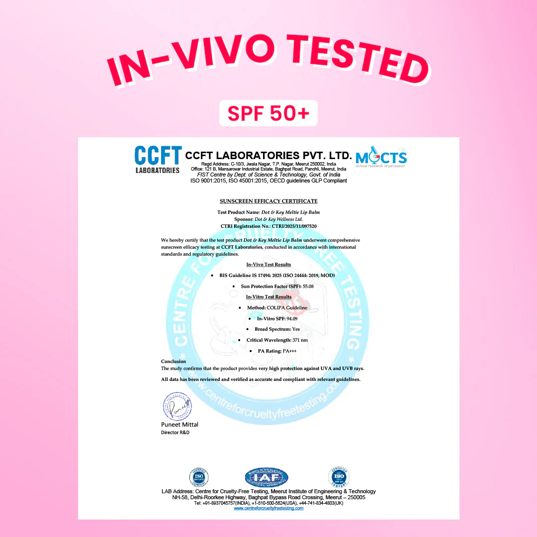 Meltie Lip Balm In-Vivo Tested SPF 50+ PA+++ - Image 10