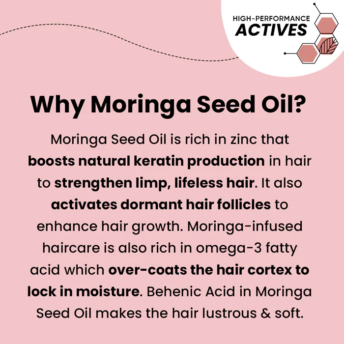 Moringa & Argan Oil Hair Fall Control Shampoo - Image 6