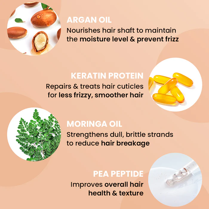 Moringa & Argan Frizz Control Hair Conditioner - Image 3