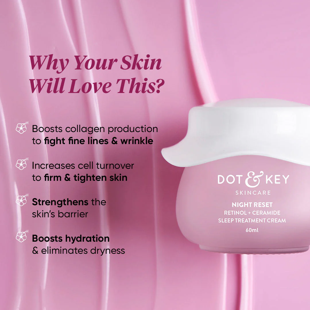 Night Reset Retinol + Ceramide Cream: 15 ml-FREE - Image 4