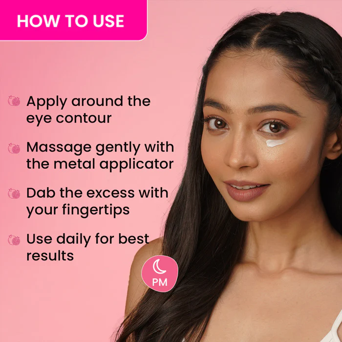 Pomegranate + Retinol Eye Cream for Dark Circles - Image 6