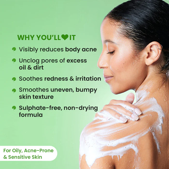 Cica + 1% Salicylic Acid Exfoliating Shower Gel - Image 3