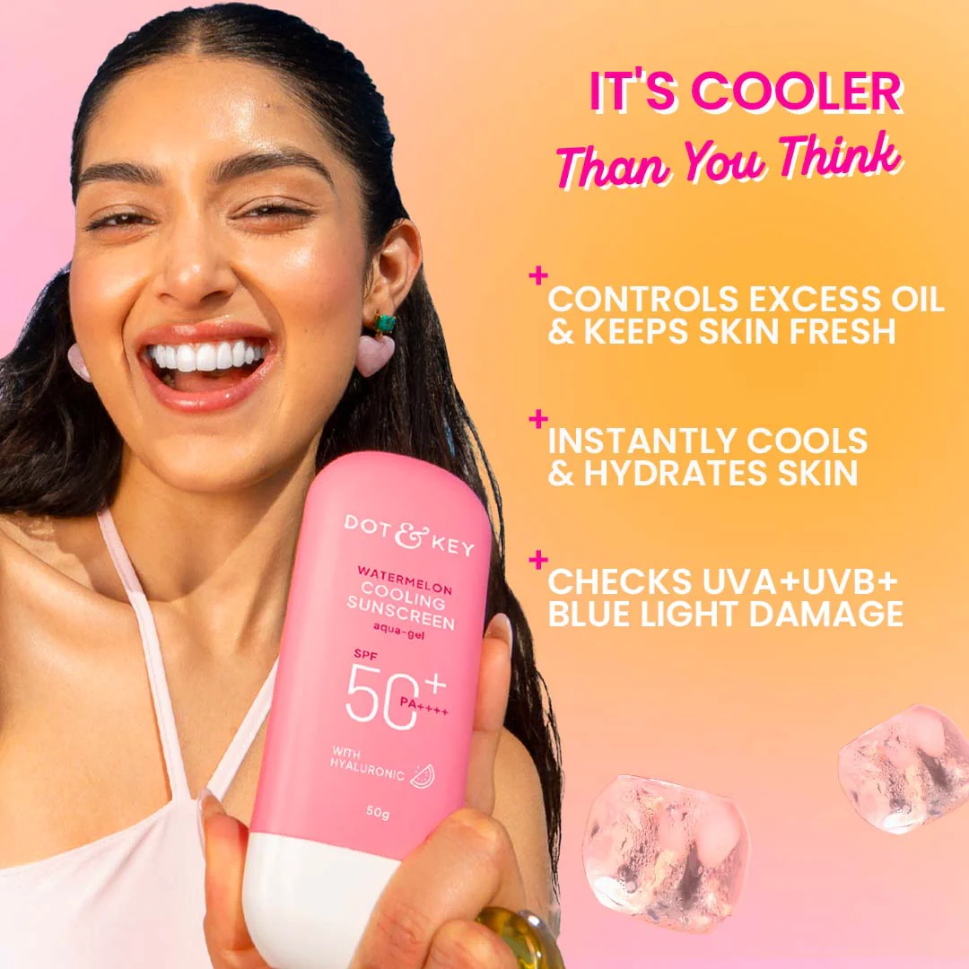 Watermelon Cooling Sunscreen, IN-VIVO Tested SPF 50+ PA++++ - Image 7