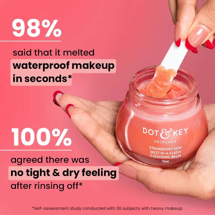Strawberry Dew Cleansing Balm for Dewy Skin - Image 3