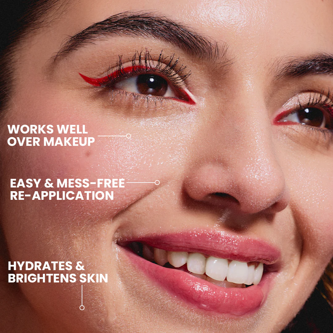 Strawberry Sunscreen Face Mist In-Vivo Tested SPF 50+ PA+++ - Image 6