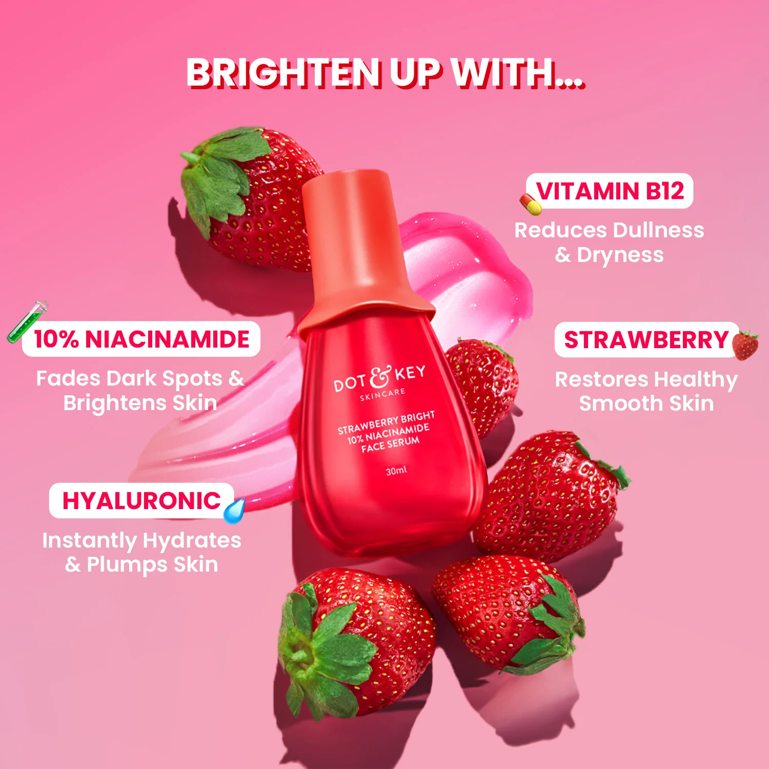 Strawberry + Niacinamide Bright Skin Duo - Image 3