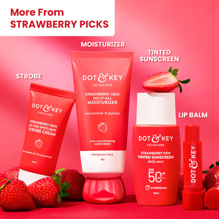 Strawberry Sunscreen Stick, In-Vivo Tested SPF 50+ PA++++ - Image 9