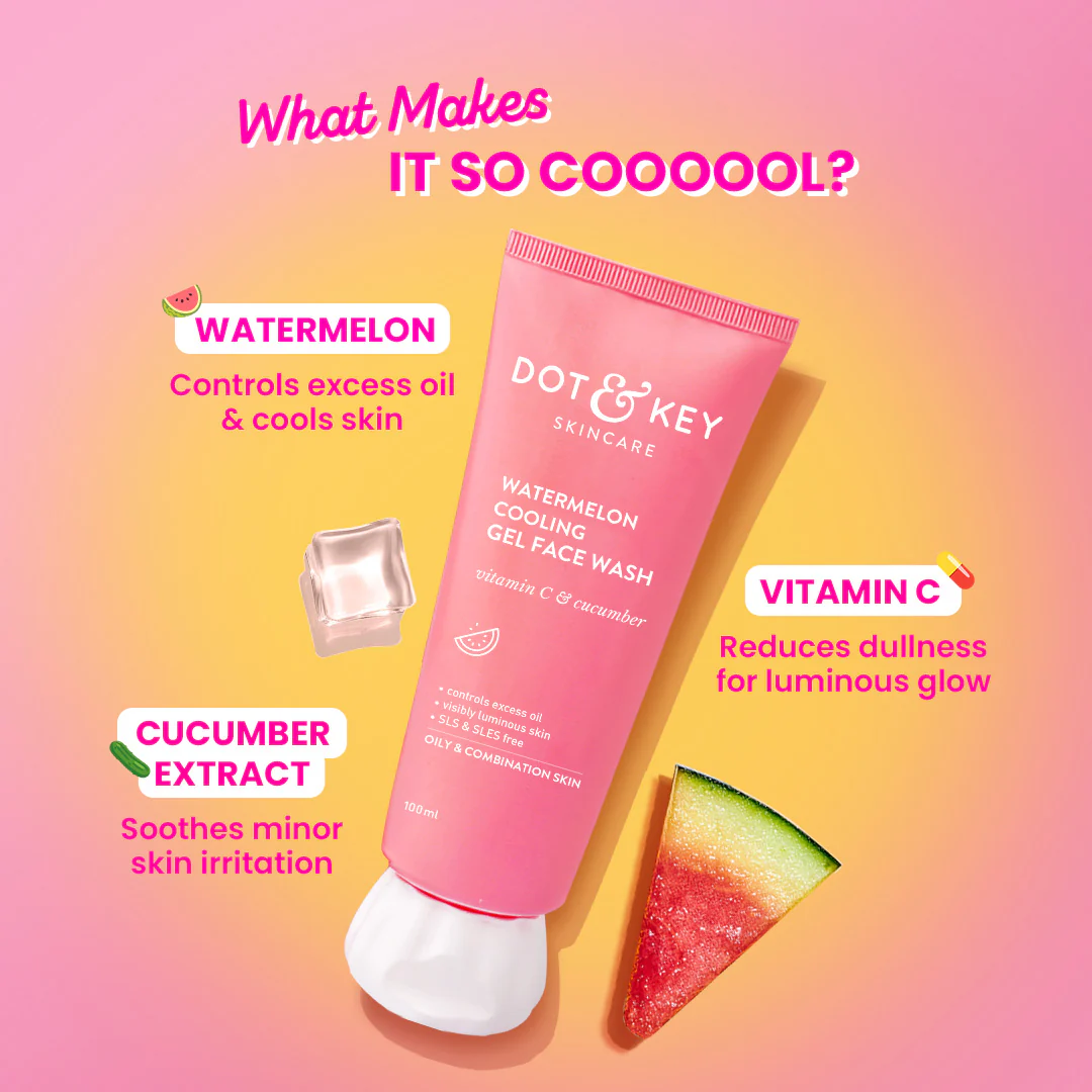 Watermelon Gel Face Wash(100g), Pack of 2 - Image 3