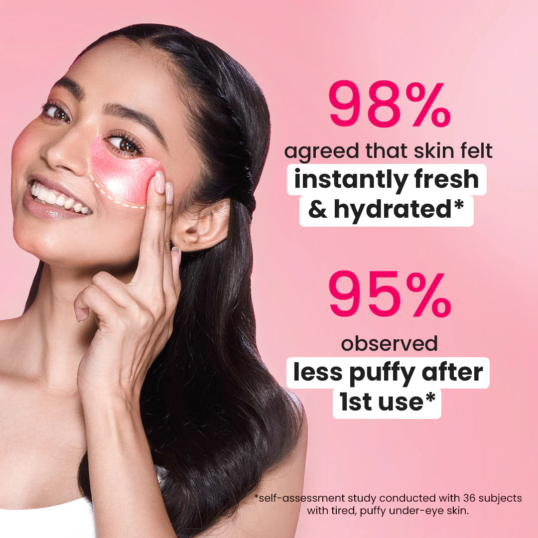 Watermelon Hydrogel Under-eye Patches - Image 3