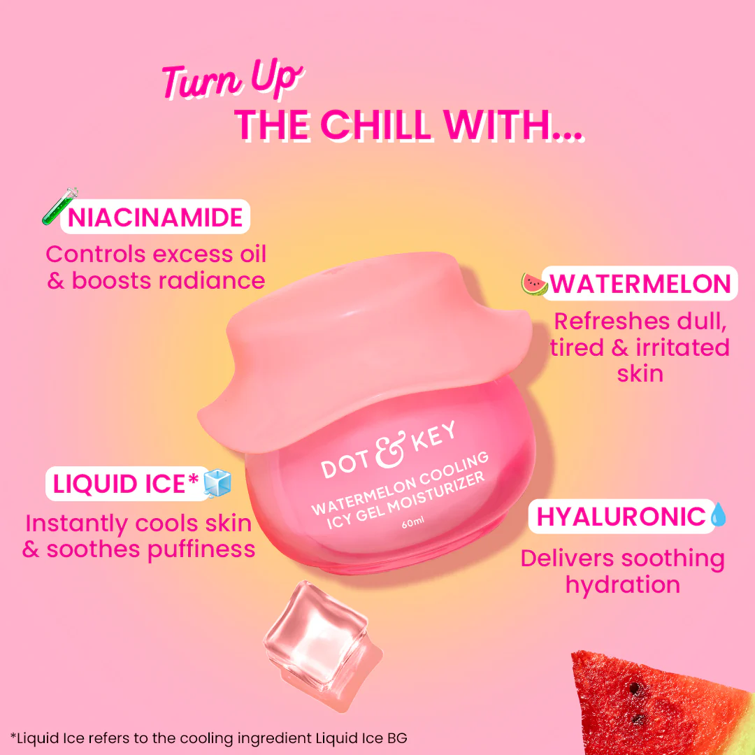 Watermelon Cooling Icy Gel Moisturizer With Hyaluronic - Image 4