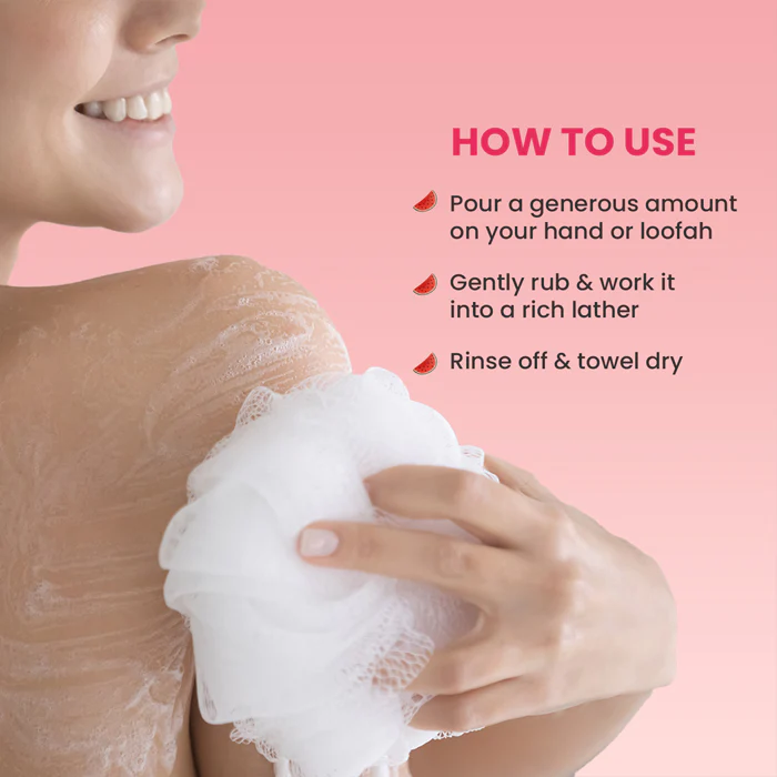 Watermelon Cooling Glycolic Acid Shower Gel - Image 7